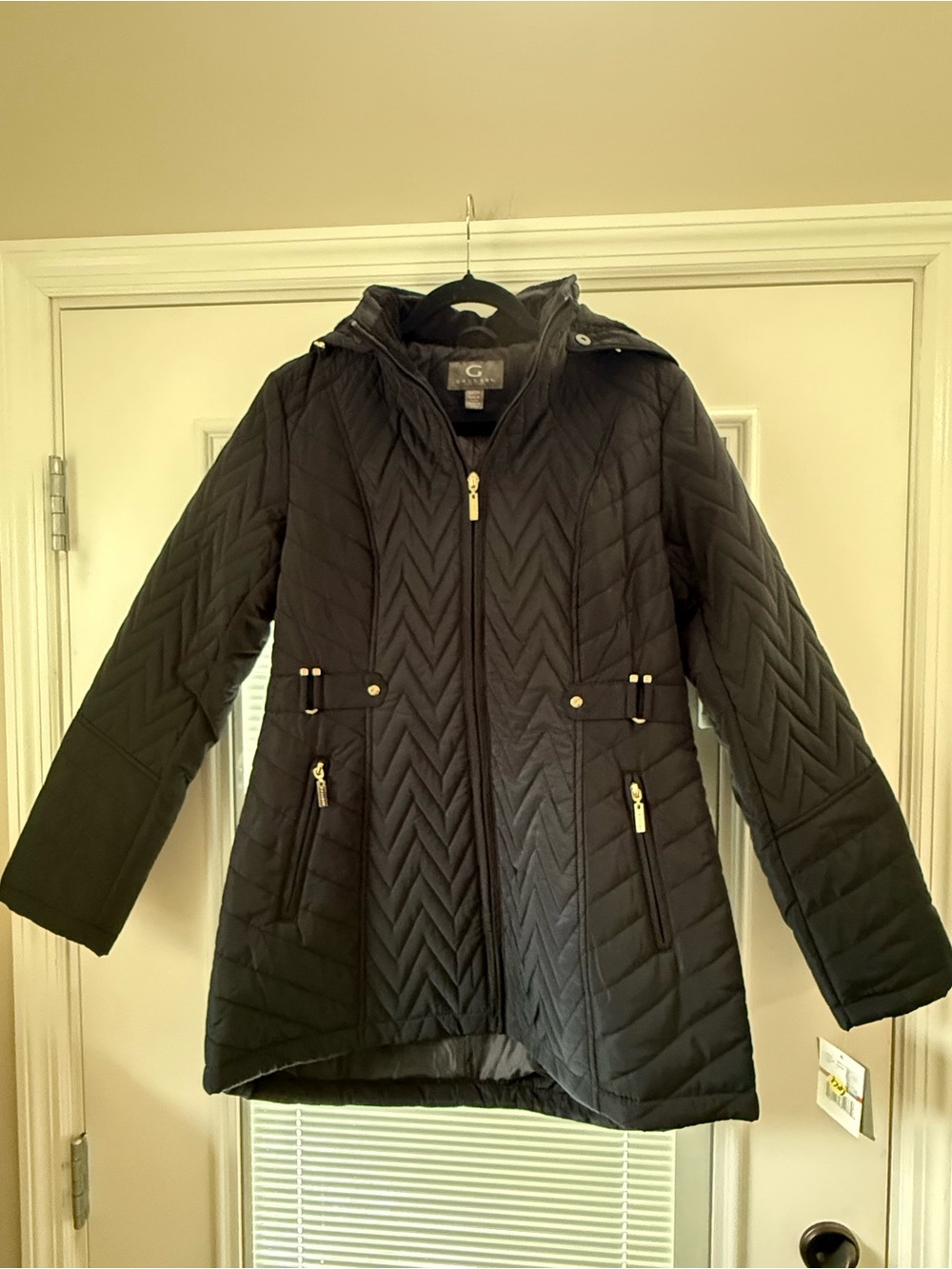 NWT Gallery Women's Fine Hooded Quilted Fall Winter Jacket